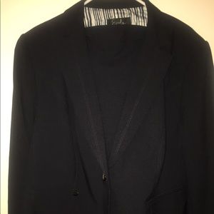 Navy Emily Skirt Suit